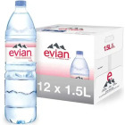 Evian Natural Mineral Water - Carton