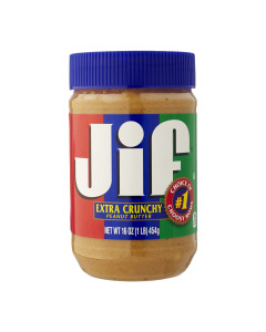 Jif Reduced Fat Crunchy Peanut Butter - Carton