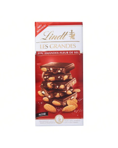 Lindt Les Grandes Dark  Almond Sea Salt - Carton