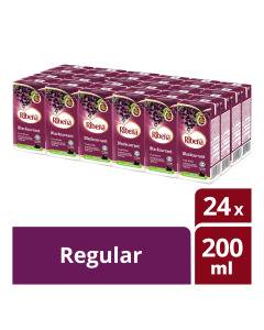 Ribena Box Pack Blackcurrant Regular Fruit Drink - Case