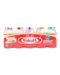Yakult Cultured Milk Bottle Drink Assorted Flavors - Case