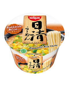 Nissin Ramen Bowl JRBH HOKKAIDO MISO - Carton