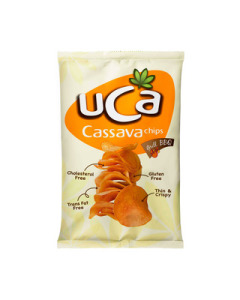 Uca Cassava Chips Grill Bbq - Carton