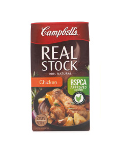 Campbell's 100% Natural Real Chicken Stock - Carton (Buy 10 Cartons, Get 1 Carton Free)
