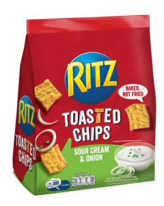 Ritz Toasted Chips Sour & Cream Halal - Carton