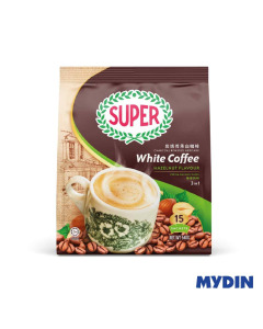 SUPER 3-IN-1 INSTANT CHARCOAL ROASTED WHITE COFFEE - HAZELNUT  - Carton