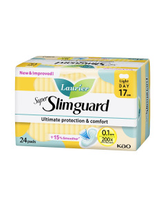 Laurier Super Slimguard Light Day 17cm - Carton