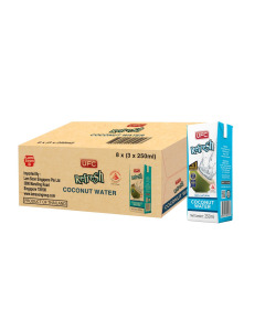 UFC Refresh 100% Natural Coconut Water - Carton