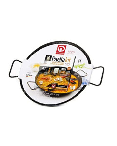 Carmencita Seafood Paella Kit with Enamelled Pan 4 Servings - Carton