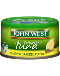 John West Lemon & Cracked Pepper - Carton