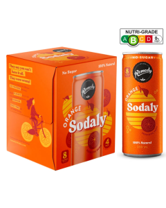 Remedy Organic Sodaly Orange - Carton
