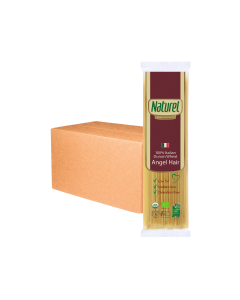 Naturel Organic Angel Hair Pasta - Carton