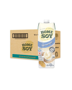 Homesoy Soya Milk Unsweetened - Case