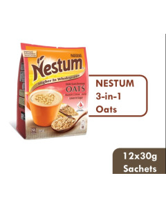 NESTUM 3 In 1 Cereal Drink Oats - Carton