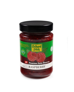 Orchard Fresh Swiss Raspberry Fruit Jam - Case