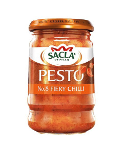 Sacla Fiery Chilli Pesto - Case