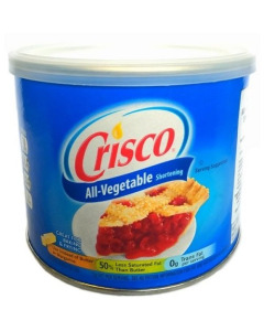 Crisco All-Vegetable Shortening Regular - Case