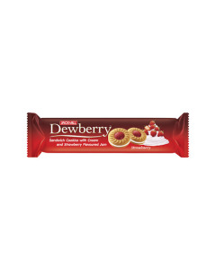 Jack n Jill Dewberry Sandwich Cookie Strawberry - Case