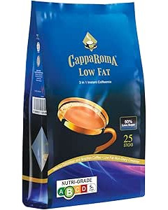CAPPAROMA 3IN1 LOW FAT 50% LESS SUGAR - Carton