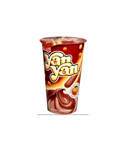 Meiji Yan Yan Hazelnut Cream Snack - Case