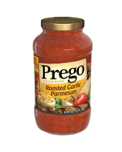 Prego Roasted Garlic  Parmesan Italian Sauce - Carton