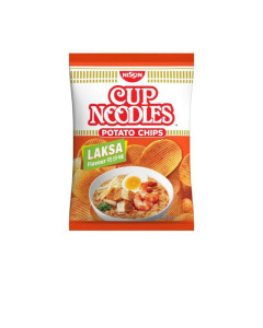 Nissin Cup Noodles Laksa Flavour Potato Chips - Carton