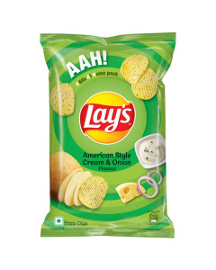 LAY'S INDIA-AMERICAN STYLE CREAM & ONION - Carton