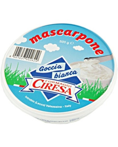 Ciresa Cheese Mascarpone - Carton