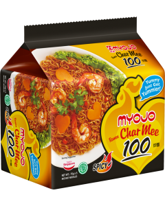 Myojo Ramen Char Mee 100 Dry Instant Noodles - Carton