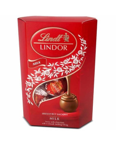 Lindor Cornet  Milk Chocolates - Carton