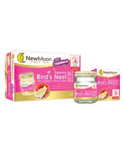 New Moon Superior Bird's Nest with Rock Sugar (Less Sugar) - Carton