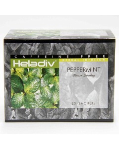 Heladiv® Flavored Tea Bag Peppermint - Carton