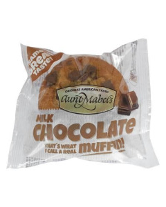 Aunt Mabel's Milk Chocolate Muffin - Carton