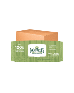 NooTrees Bamboo Hand Face Family Wet Wipes 80s - Carton