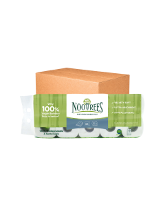 NooTrees Bamboo 3-ply Bathroom Rolls - Carton