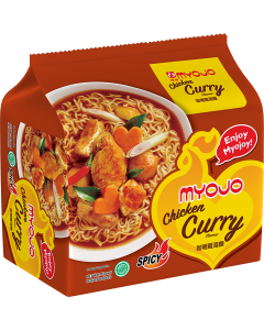 Myojo Chicken Curry Instant Noodles - Carton