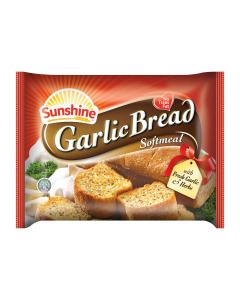 Sunshine Soft Meal Garlic Bread - Carton