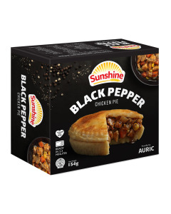 Sunshine Black Pepper Chicken Pie - Carton