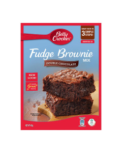 Betty Crocker Fudge Brownie Mix Double Chocolate - Case