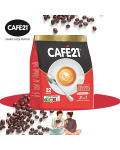 CAFE 21 2IN1 INSTANT COFFEEMIX 12gm, 22Packs - Carton