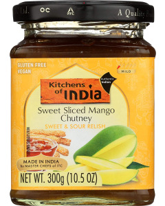 Kitchens Of India Sweet Sliced Mango Chutney - Case