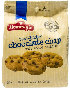 Homestyle Snack Pack Chocolate Chip  - Carton