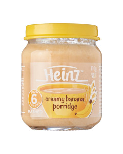 Heinz Mushed Creamy Banana Porridge - Carton