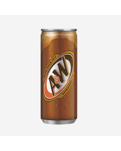 A&W Sarsaparilla Root Beer Can Drink - Case