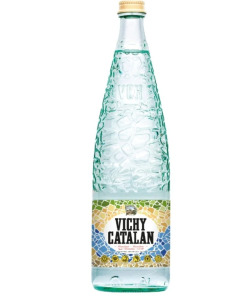 Vichy Catalan Sparkling Water Glass - Carton