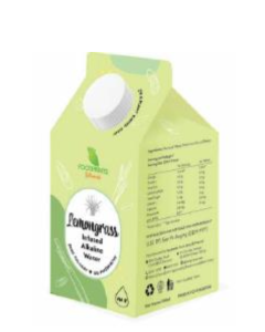 Footprints Lemongrass Infused Water - Carton