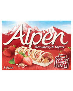 Alpen Bar Strawberry & Yoghurt - Carton