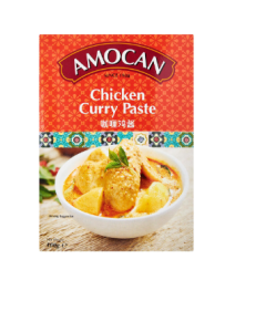 Amocan Singapore Chicken Curry Paste - Carton