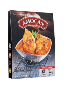Amocan Singapore Curry Fish - Carton