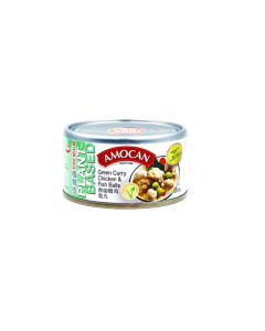 Amocan Premium Plant Based Green Curry Chicken with Fish Balls -  Carton